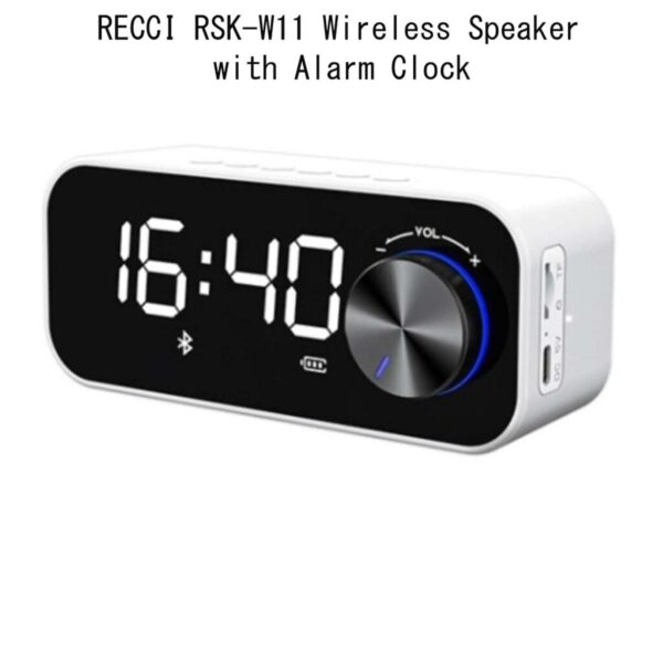 Wireless Speaker with Alarm Clock