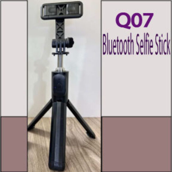 Q07 Bluetooth Selfie Stick Tripod -Without LED 