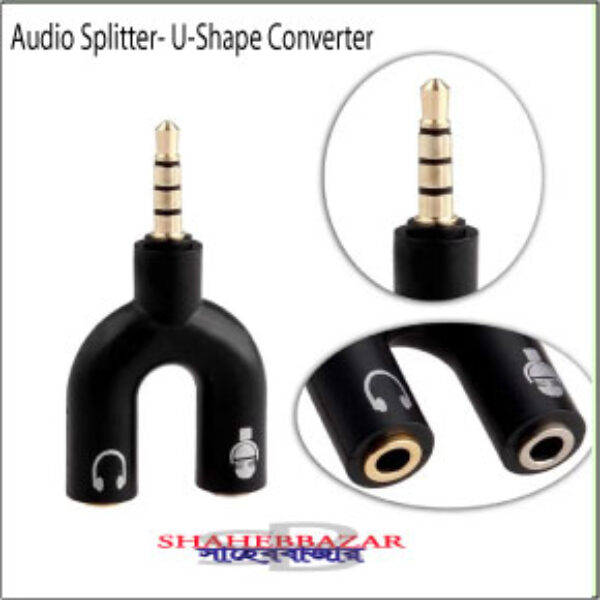 Audio Splitter- U-Shape Converter 