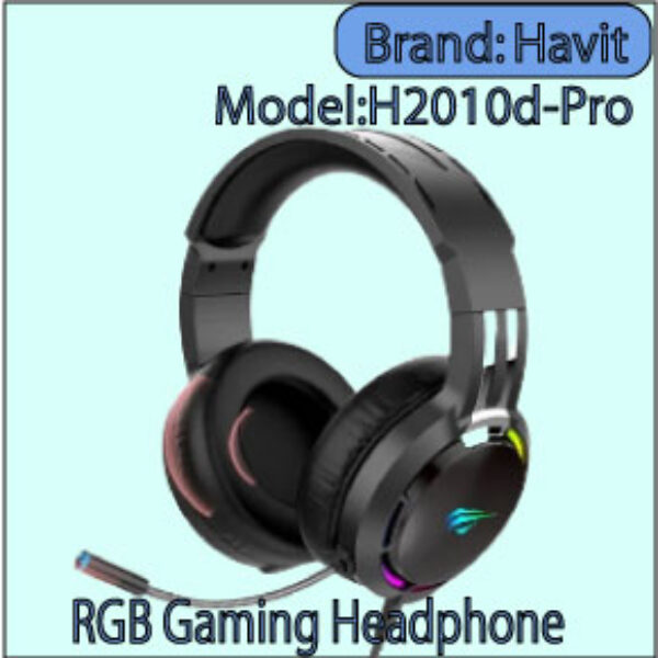 RGB Gaming Headphone Havit H2010d-Pro 