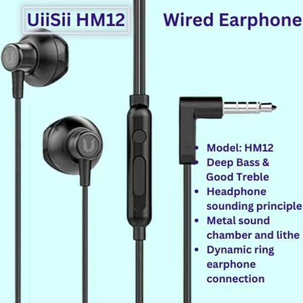 UiiSii HM12 Wired Earphone 1