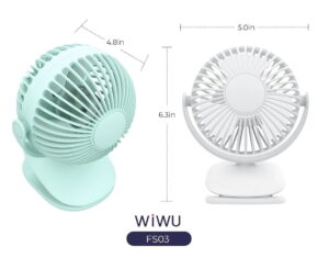 Rechargeable mini Clip WiWu FS03 Fan