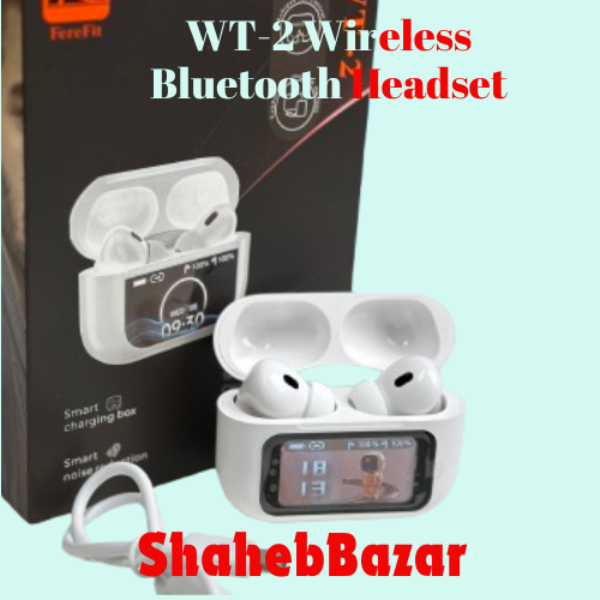 WT-2 Wireless Bluetooth Headset With Led Display