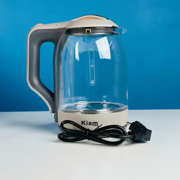 Kiam 1.8L Glass Electric Kettle BL-002
