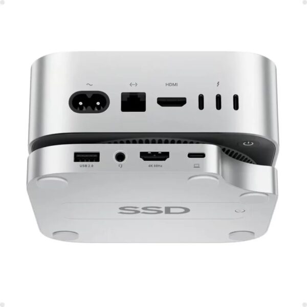 PULWTOP Mac mini M4 Hub Dock with M.2 SSD Enclosure/ PULWTOP ম্যাক মিনি M4 ডক স্ট্যান্ড উইথ SSD এনক্লোজার